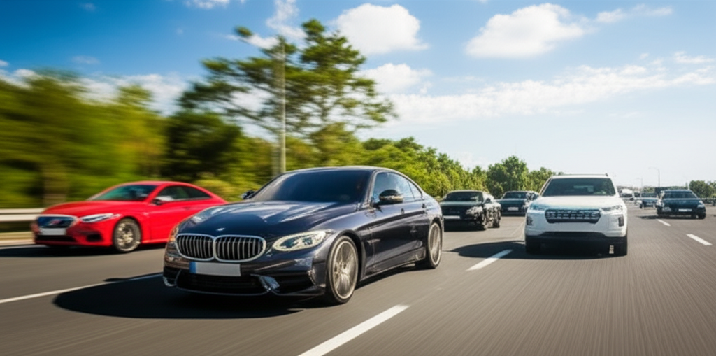 Yoldaki Modern Araçlar